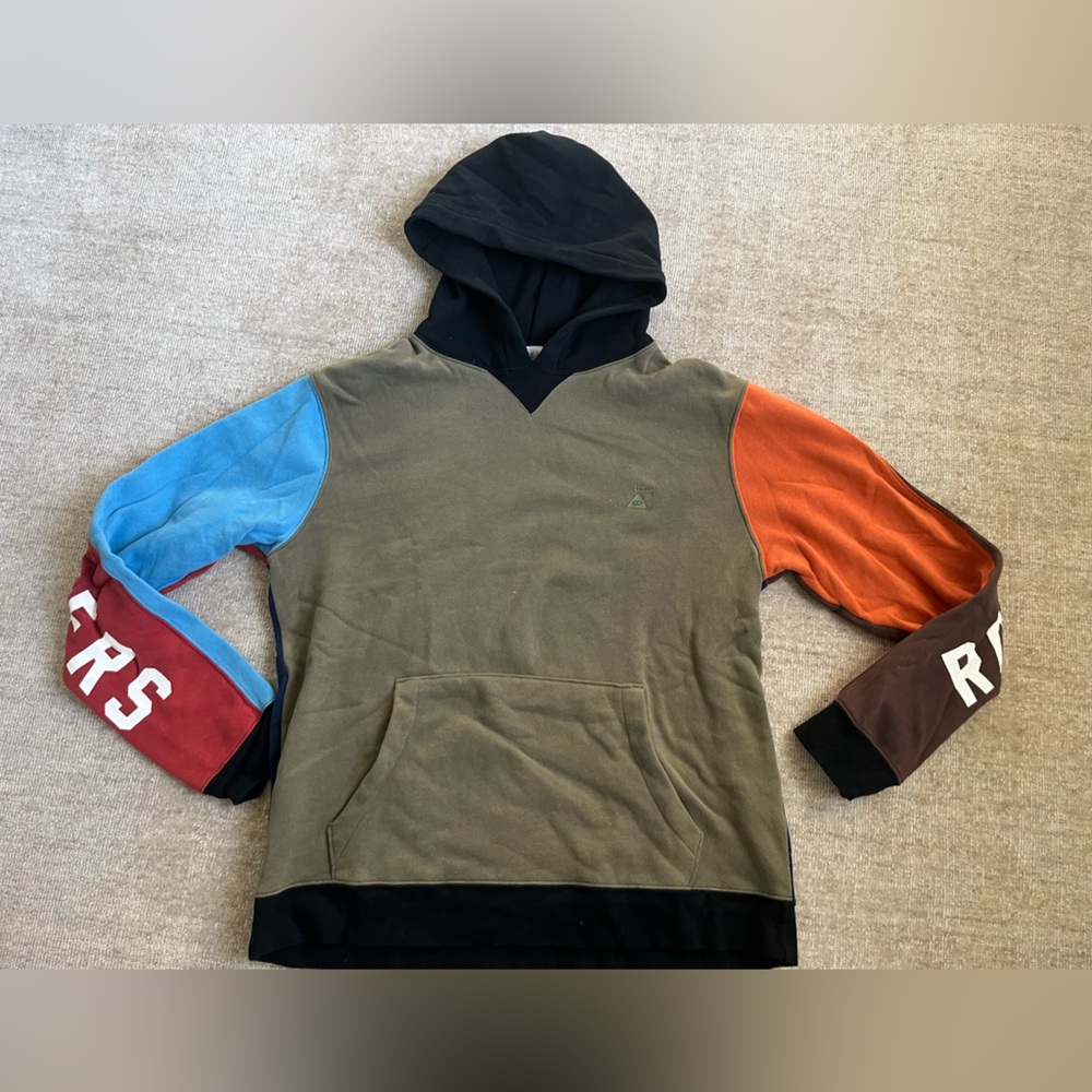 Poler color block hoodie